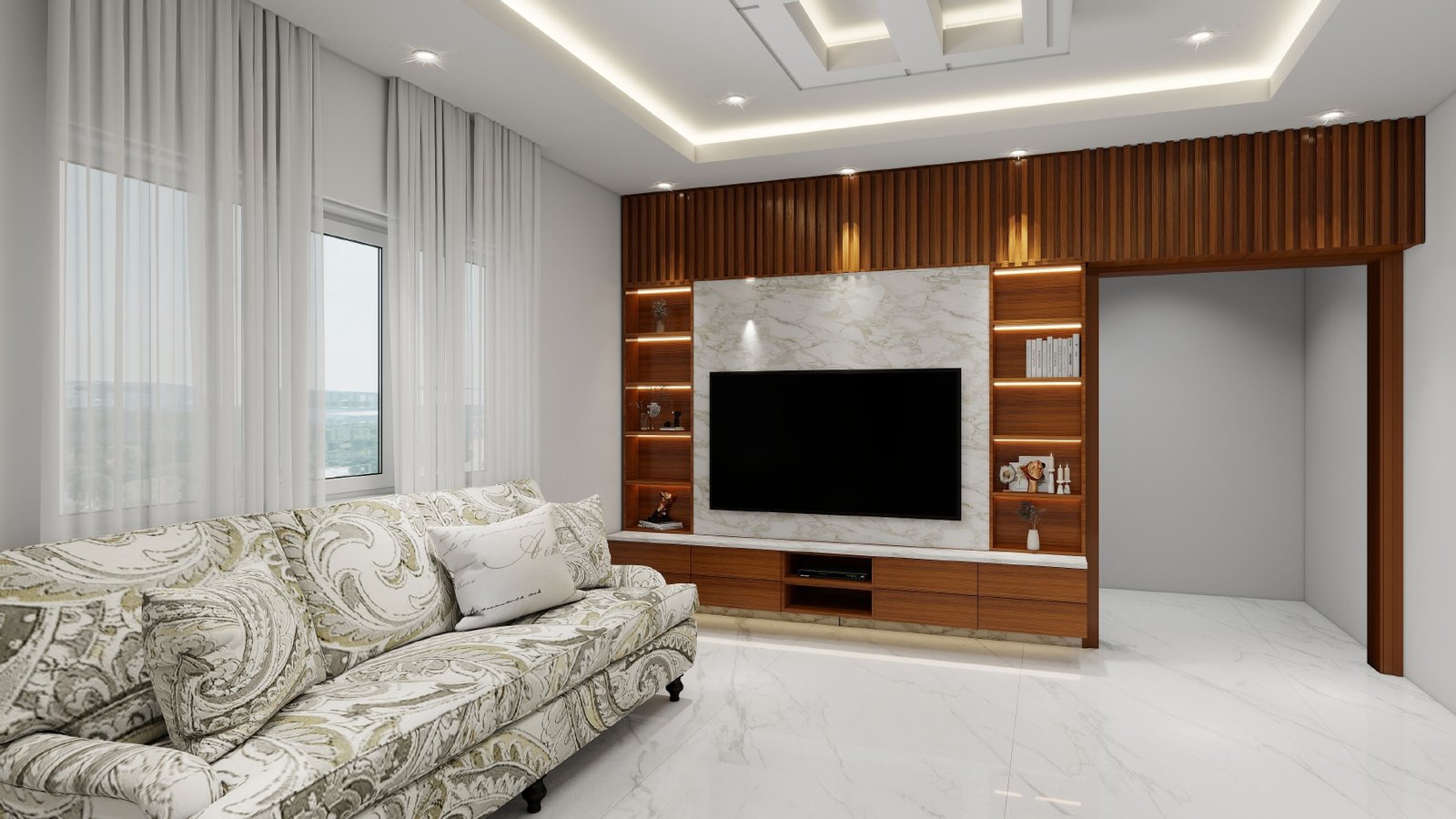 TV Unit Interior Designers - RS Interiors and planners